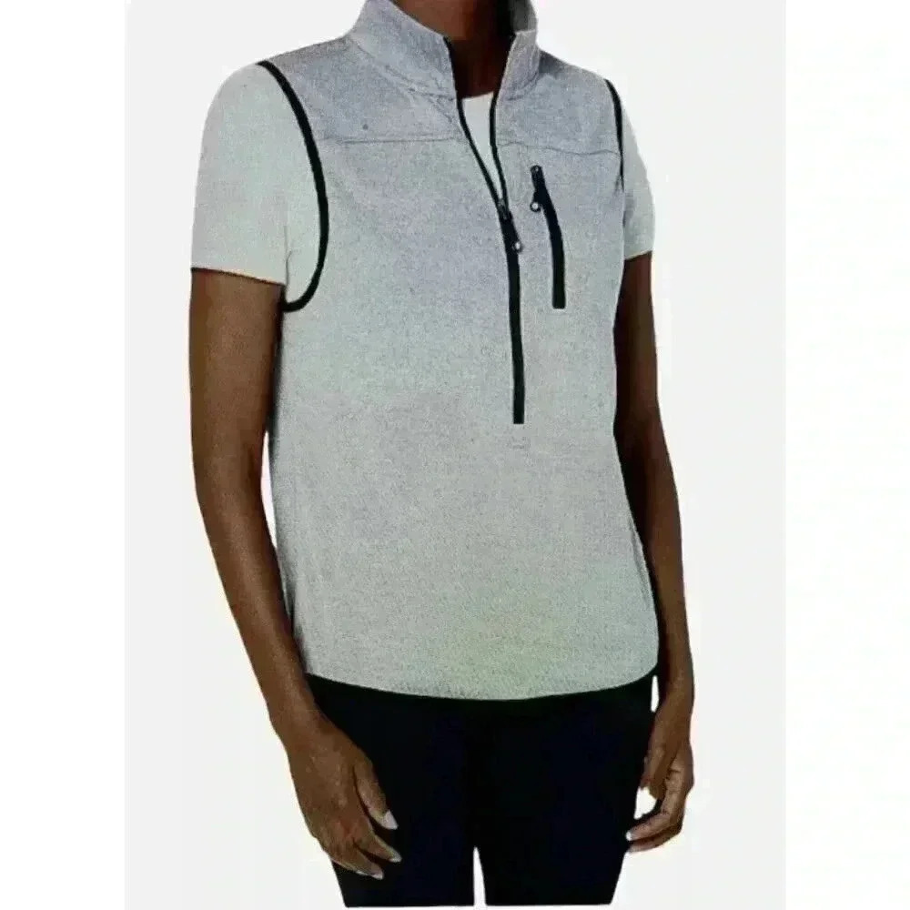 HI-TEC Women's Josephine Solar-tec Lightweight 1/2 Zip Vest, XL